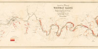 Historische Weinbau-Karte